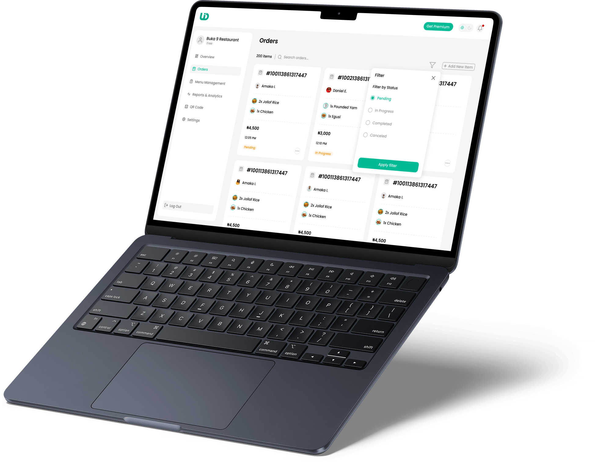 Start Taking Orders Image